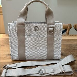 Lululemon Two-Tone Canvas Mini Tote Bag 4.5L